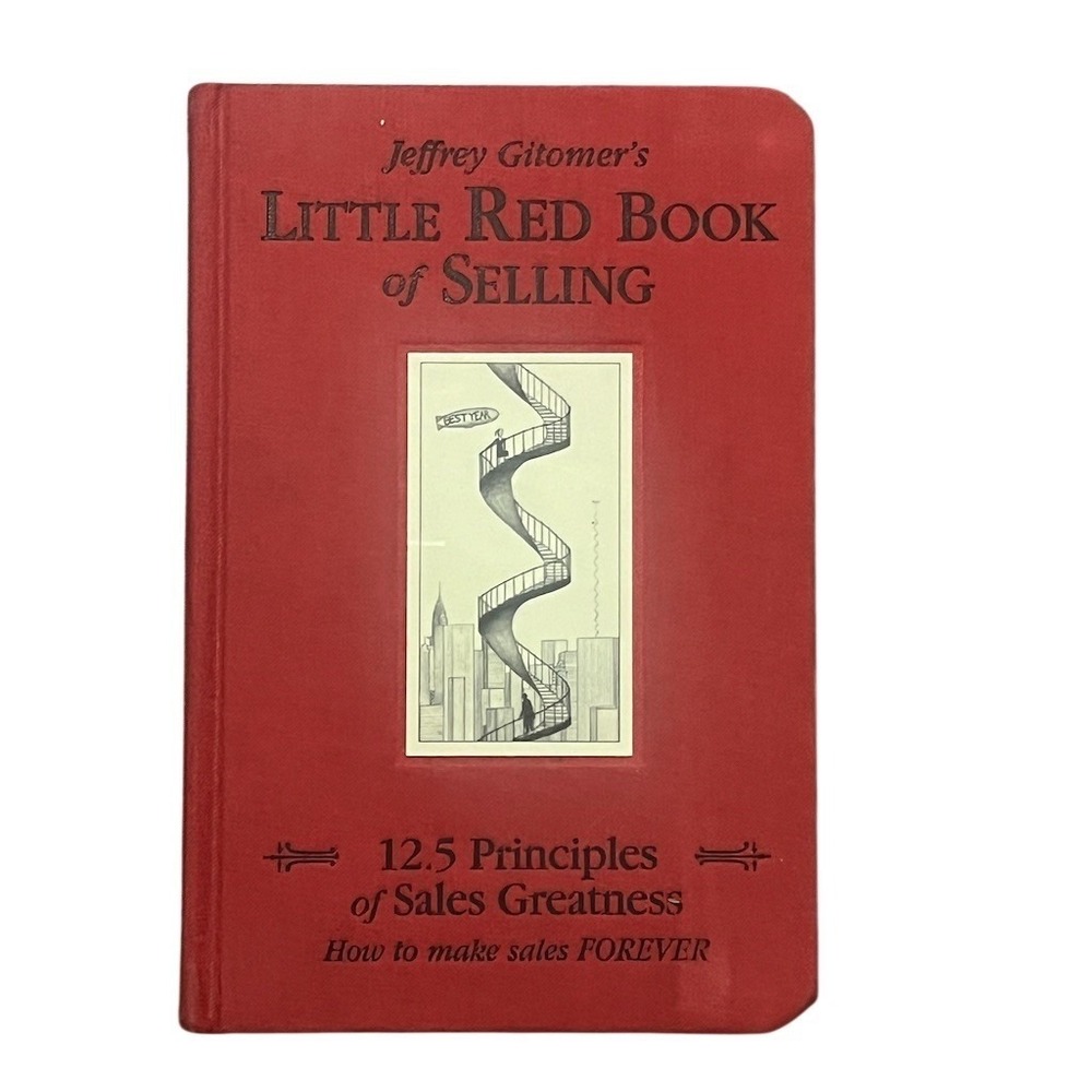 Jeffrey Gitomer Little Red Book of Selling‎ Hardcover Sales Business 2005